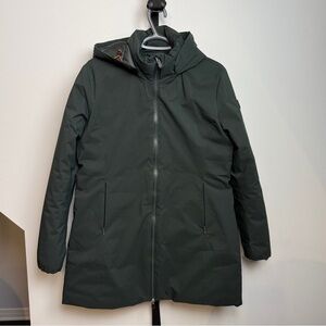 EUC Save the Duck rainy Matty jacket. Green black size 3 (Large)